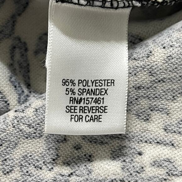 Croft Barrow Top Women Size XL Brown Cheetah Print Short Sleeve Round Neck Y2K - Picture 5 of 7